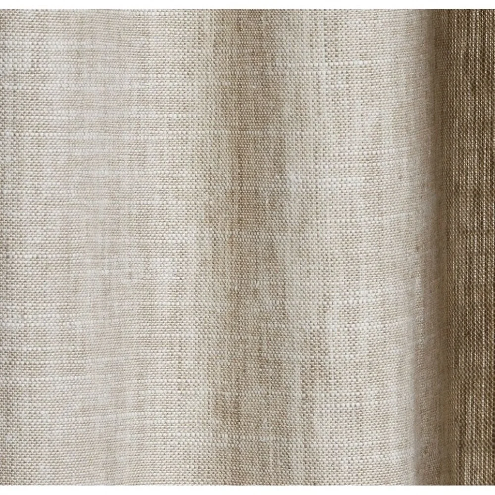 Pottery Barn Emery Curtains Linen Blend Belgian Flax Size 50x84 set of 4 Oatmeal